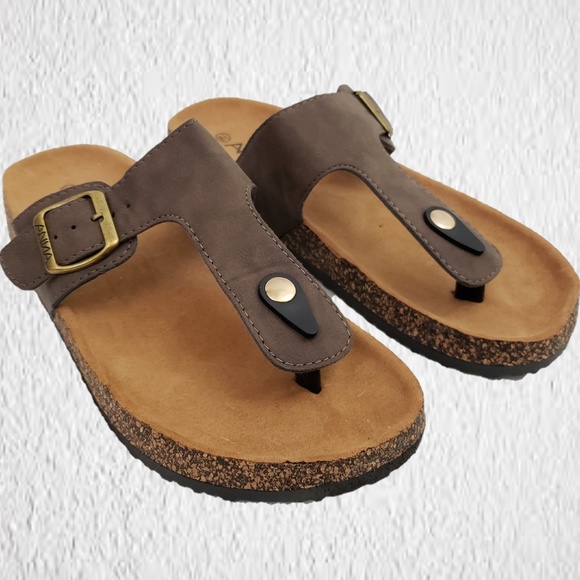 ANNA Shoes - ANNA cork sandals size 8.5 Woman NEW